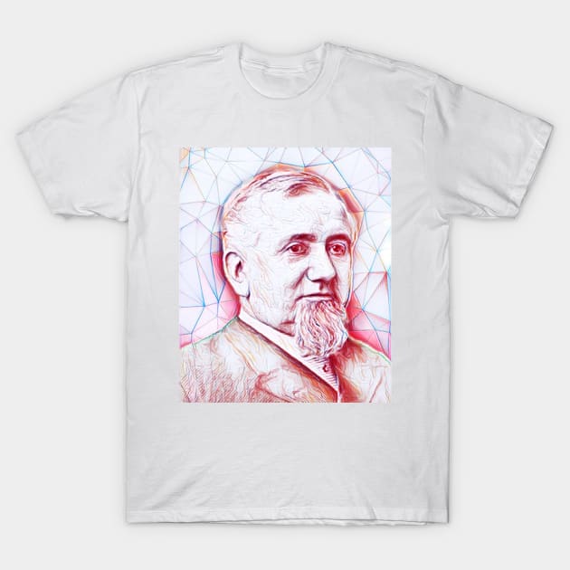 George Pullman Portrait | George Pullman Artwork T-Shirt by JustLit